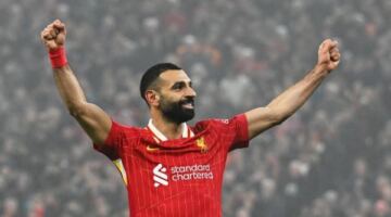 محمد صلاح يعزز صدارته التاريخية لقائمة الأكثر مساهمة تهديفية بموسم واحد في البريميرليج