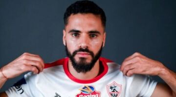 محمود بنتايك ينهي إجراءات وصوله للقاهرة للالتحاق بمعسكر الزمالك التحضيري للموسم الجديد
