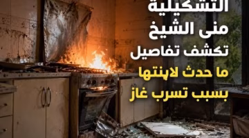 منى الشيخ تروي تفاصيل الحادث المأساوي لابنتها جراء تسرب غاز منزلي مفاجئ