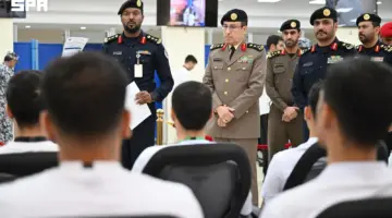 وكيل وزارة الداخلية يتفقد آليات اختيار المرشحين لدورة تأهيل الضباط الجامعيين السادسة والخمسين