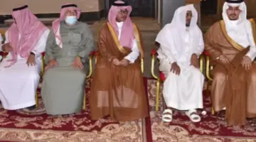 أسرة الرضوان تستقبل المعزين في وفاة فقيدها وسط حضور واسع في السعودية