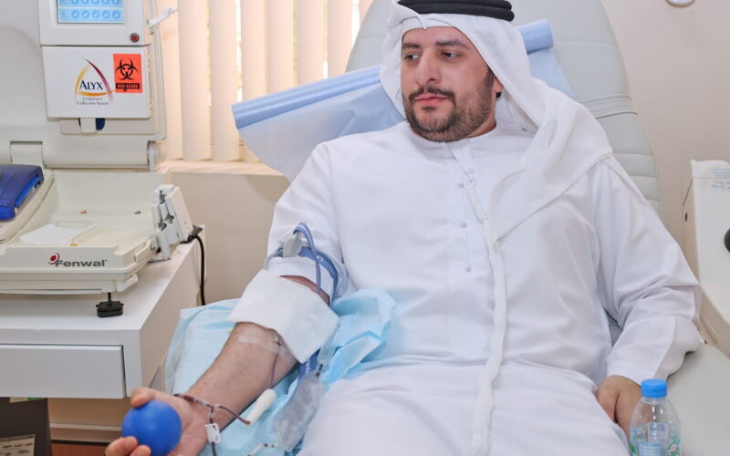 دائرة الأشغال العامة بالشارقة تدعم بنك الدم بمبادرة إنسانية لتعزيز العمل التطوعي