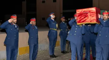 مراسم جنازة عسكرية مهيبة لشهيدَي الإمارات في مستشفى زايد بالعاصمة أبوظبي